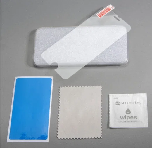 4smarts Tempered Glass en TPU Hoesje Apple iPhone 6/6S Transparant afbeelding 3