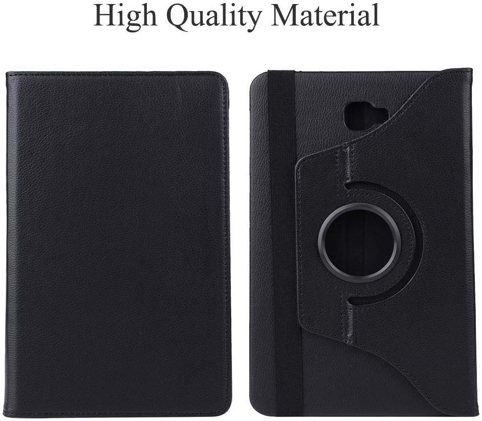 Samsung Galaxy Tab A 10.1 (2016) 360° Draaibare Hoes Zwart afbeelding 6