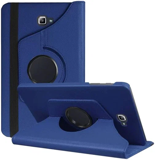 Samsung Galaxy Tab A 10.1 (2016) 360° Draaibare Hoes Blauw afbeelding 1