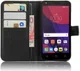 Alcatel Pixi 4 (5) 4G Portemonnee Flip Hoesje Zwart afbeelding 1