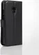 Alcatel Pixi 4 (5) 4G Portemonnee Flip Hoesje Zwart afbeelding 8