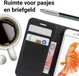 Apple iPhone 7 / 8 Stijlvol Hoesje met Kaarthouder Zwart afbeelding 2