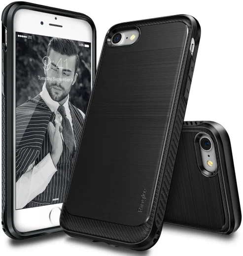 Ringke Onyx Apple iPhone 7 / 8 Zwart afbeelding 1