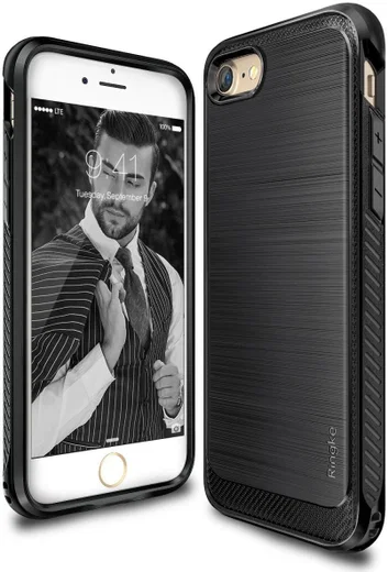 Ringke Onyx Apple iPhone 7 / 8 Zwart afbeelding 5