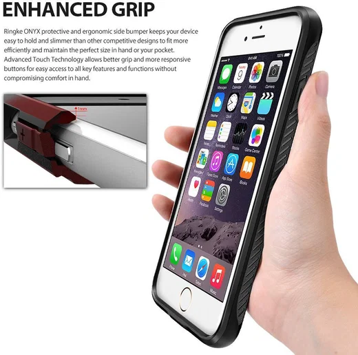 Ringke Onyx Apple iPhone 7 / 8 Zwart afbeelding 4
