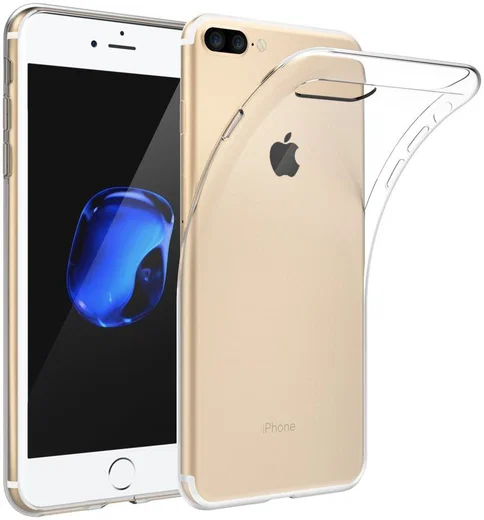 Apple iPhone 7 Plus / 8 Plus Transparant Hoesje afbeelding 1