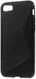 Flexibel Apple iPhone 8/7 Hoesje S-Curve Zwart afbeelding 3