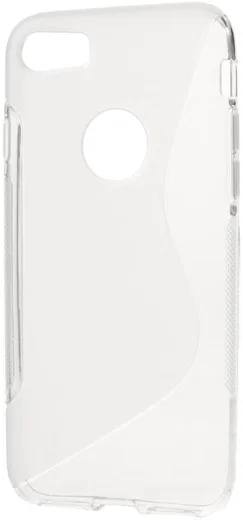 Flexibel Apple iPhone 8/7 Hoesje S-Curve Transparant afbeelding 4