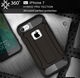 Apple iPhone 7/8 Hoesje Shock Proof Hybride Back Cover Zwart afbeelding 6
