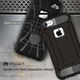 Apple iPhone 7/8 Hoesje Shock Proof Hybride Back Cover Zwart afbeelding 7