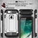 Apple iPhone 7/8 Hoesje Shock Proof Hybride Back Cover Wit afbeelding 5