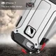 Apple iPhone 7/8 Hoesje Shock Proof Hybride Back Cover Wit afbeelding 2