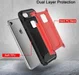 Apple iPhone 7/8 Hoesje Shock Proof Hybride Back Cover Rood afbeelding 5