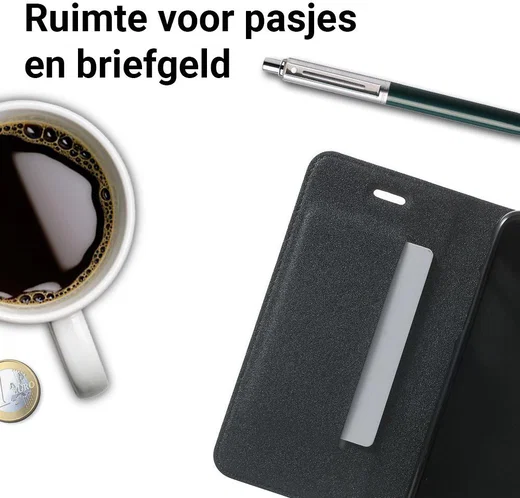 Apple iPhone 7 / 8 Book Case Zwart afbeelding 2