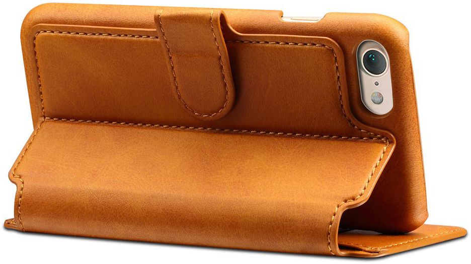 Apple iPhone 7 / 8 Hoesje Saddle Bruin afbeelding 3