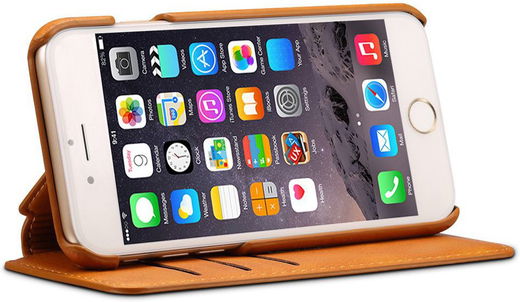 Apple iPhone 7 / 8 Hoesje Saddle Bruin afbeelding 4