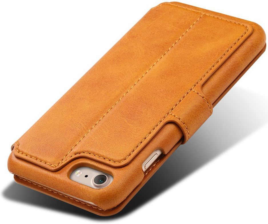 Apple iPhone 7 / 8 Hoesje Saddle Bruin afbeelding 6