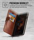 Valenta Classic Luxe iPhone 8/7/6(s) Plus Hoesje Leer Bookcase Bruin afbeelding 2