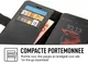 Valenta Classic Luxe iPhone 8/7/6(s) Plus Hoesje Leer Bookcase Zwart afbeelding 5
