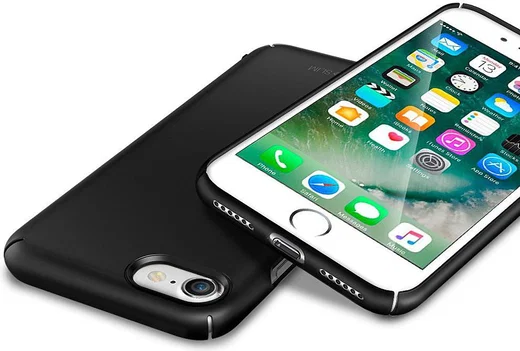 Ringke Slim Apple iPhone 7 / 8 ultra dun hoesje Slate Metal afbeelding 3