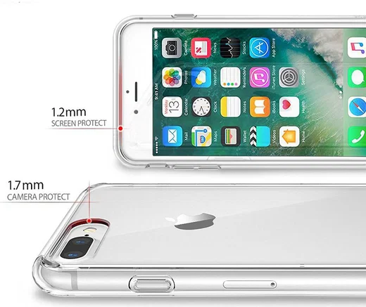 Ringke Fusion iPhone 7 Plus / 8 Plus Hoesje Doorzichtig Crystal View afbeelding 6