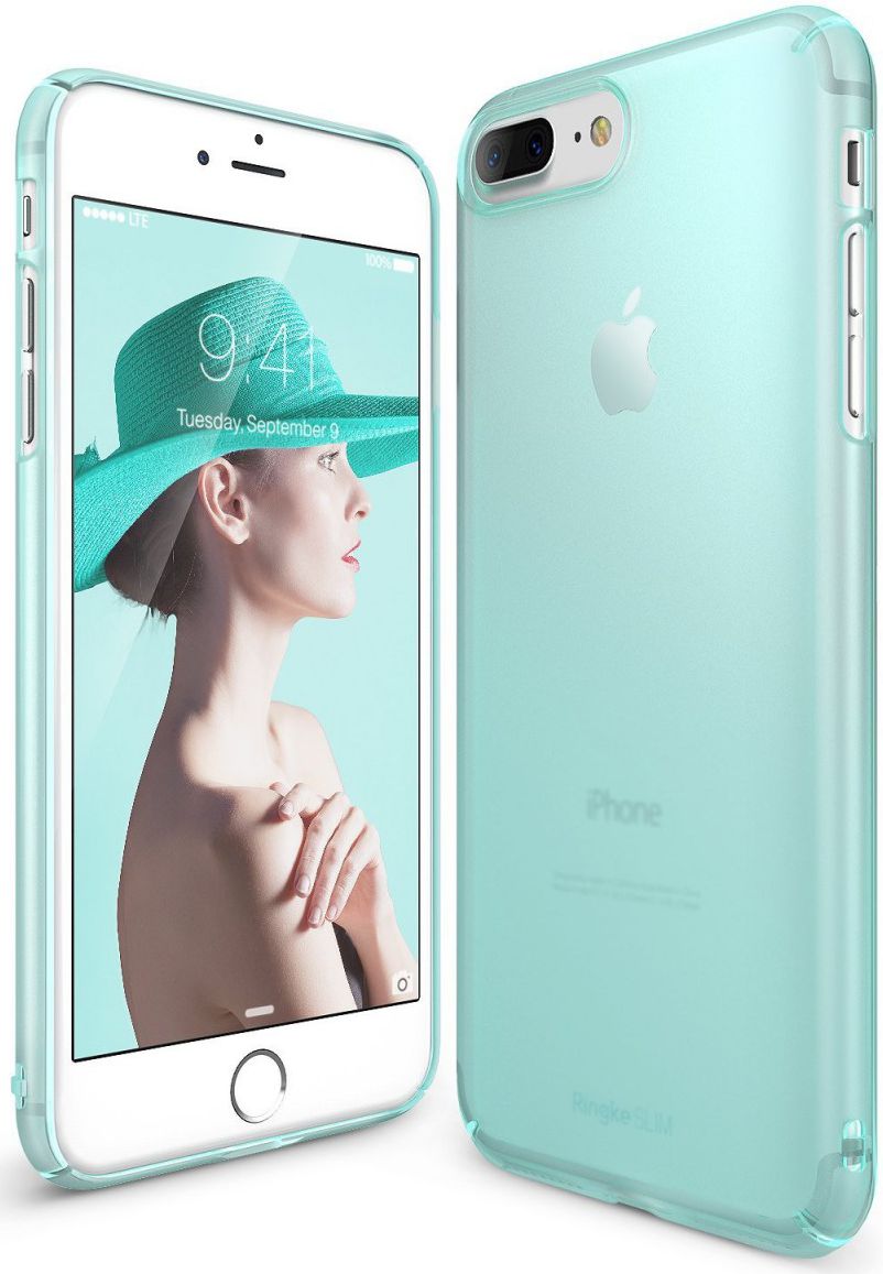 Ringke Slim Apple iPhone 7 Plus / 8 Plus ultra dun hoesje Frost Mint afbeelding 1