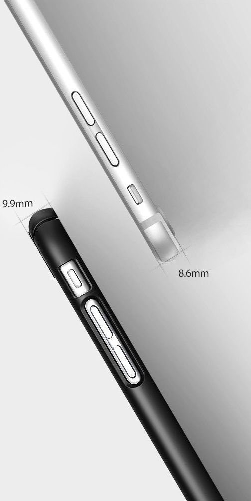 Ringke Slim Apple iPhone 7 Plus / 8 Plus ultra dun hoesje Frost White afbeelding 2