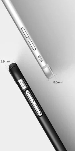 Ringke Slim Apple iPhone 7 Plus / 8 Plus ultra dun hoesje Frost White afbeelding 2