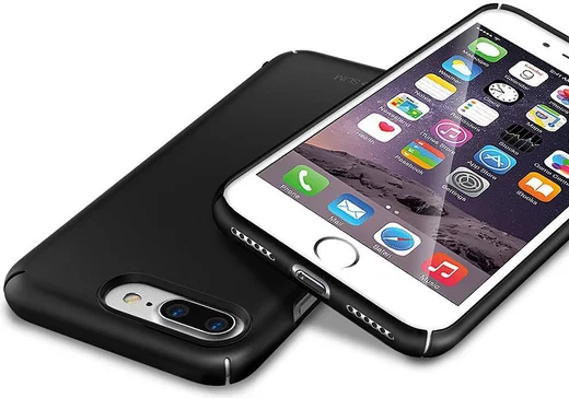 Ringke Slim Apple iPhone 7 Plus / 8 Plus ultra dun hoesje Frost White afbeelding 3