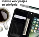 Apple iPhone 7 / 8 Portemonnee Booktype Hoesje Zwart afbeelding 3