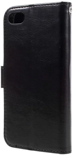 Apple iPhone 7 / 8 Portemonnee Booktype Hoesje Zwart afbeelding 7