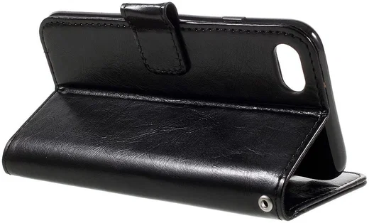 Apple iPhone 7 / 8 Portemonnee Booktype Hoesje Zwart afbeelding 10