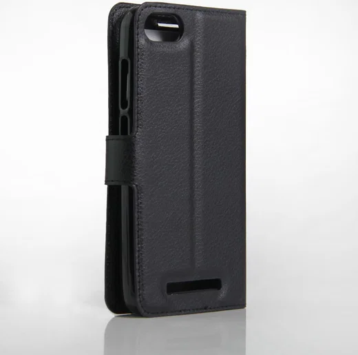 Wiko Lenny 3 Portemonnee Hoesje Zwart afbeelding 4
