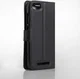 Wiko Lenny 3 Portemonnee Hoesje Zwart afbeelding 4