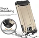 Samsung Galaxy S7 Hoesje Shock Proof Hybride Back Cover Goud afbeelding 2