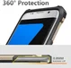 Samsung Galaxy S7 Hoesje Shock Proof Hybride Back Cover Goud afbeelding 5