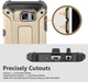 Samsung Galaxy S7 Hoesje Shock Proof Hybride Back Cover Goud afbeelding 6