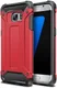 Samsung Galaxy S7 Hoesje Shock Proof Hybride Back Cover Rood afbeelding 1