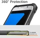 Samsung Galaxy S7 Hoesje Shock Proof Hybride Back Cover Grijs afbeelding 5