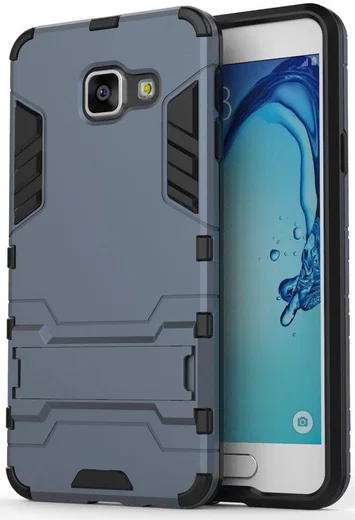 Hybride Samsung Galaxy A3 (2016) Hoesje Blauw afbeelding 1