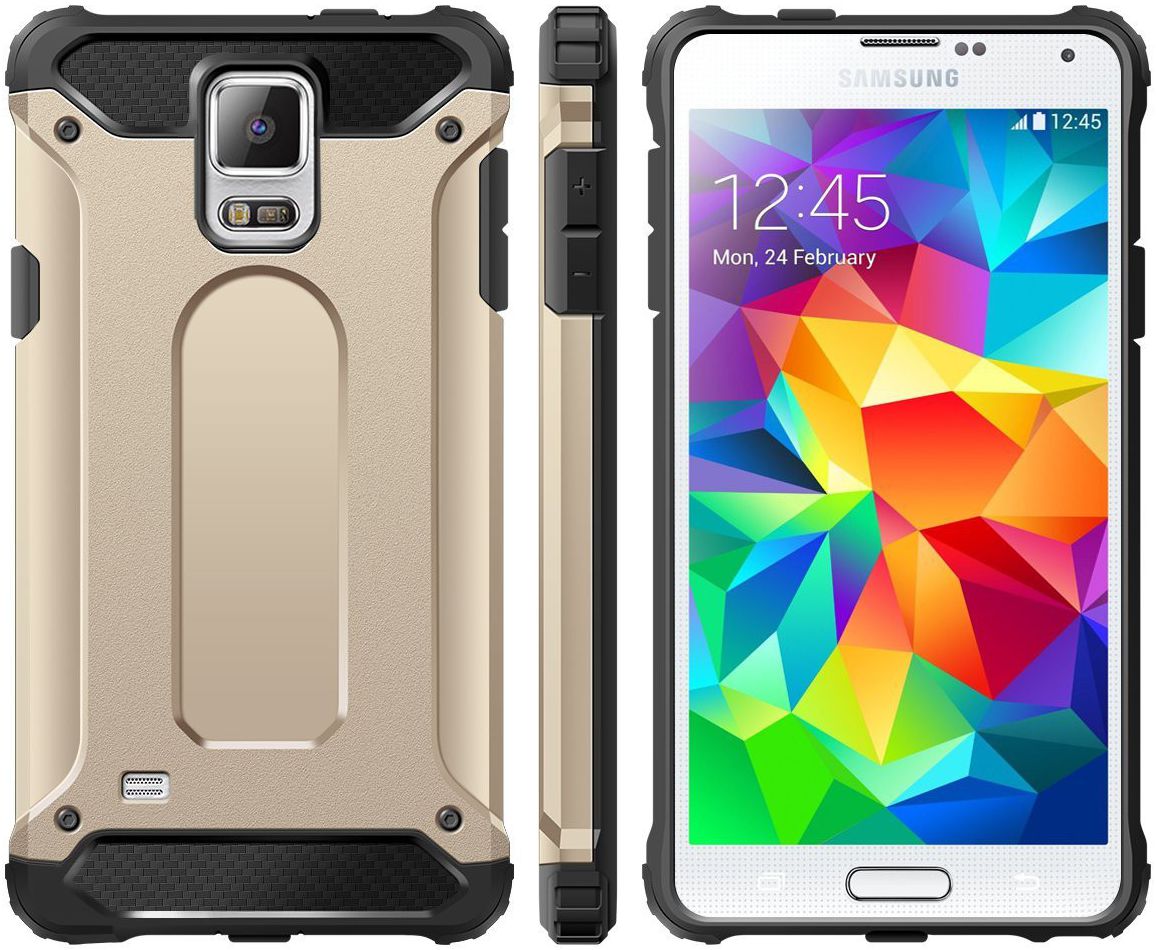 Hybride Samsung Galaxy S5 Hoesje Goud afbeelding 5