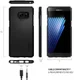 Spigen Thin Fit Case Samsung Galaxy Note 7 Black afbeelding 9