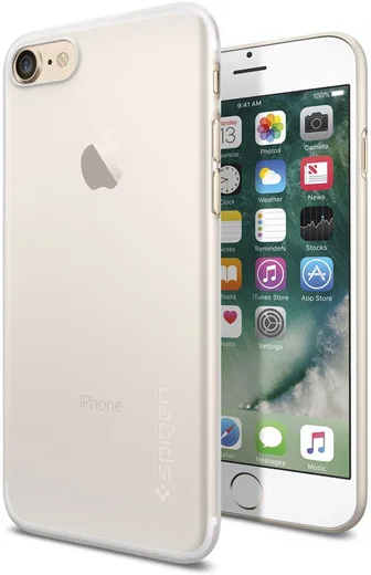 Spigen AirSkin Apple iPhone 7 / 8 Case Transparant afbeelding 9