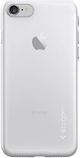 Spigen AirSkin Apple iPhone 7 / 8 Case Transparant afbeelding 6