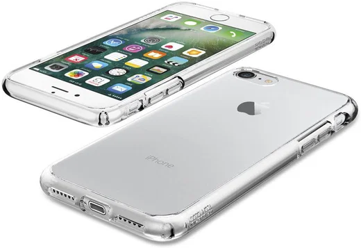 Spigen Ultra Hybrid Case Apple iPhone 7 / 8 Crystal Clear afbeelding 15