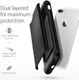 Spigen Slim Armor Card Holder Case Apple iPhone 7 Plus / 8 Plus Black afbeelding 2