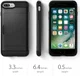 Spigen Slim Armor Card Holder Case Apple iPhone 7 Plus / 8 Plus Black afbeelding 6