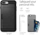 Spigen Slim Armor Card Holder Case Apple iPhone 7 Plus / 8 Plus Black afbeelding 9