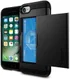 Spigen Slim Armor Card Holder Case Apple iPhone 7 / 8 Black afbeelding 1