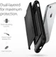 Spigen Slim Armor Card Holder Case Apple iPhone 7 / 8 Black afbeelding 4